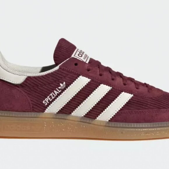 NWT Adidas Handball Spezial W Sneakers Corduroy Shadow Red Size Women’s 7 - Picture 7 of 11